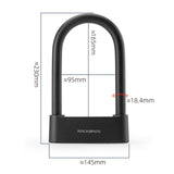 Ebike Smart Fingerprint Security U-Lock