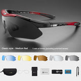 Slim Polarised Sports Sunglasses