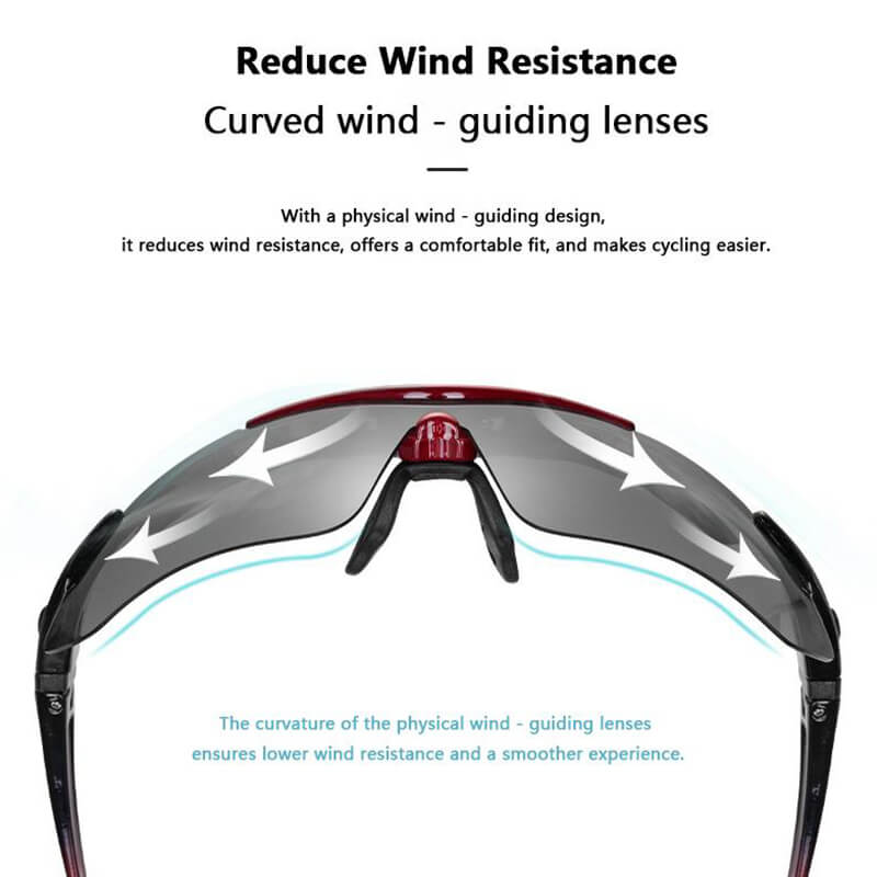 Slim Polarised Sports Sunglasses