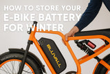Ultimate Guide to E-Bike Battery Winter Storage (Step-by-Step)