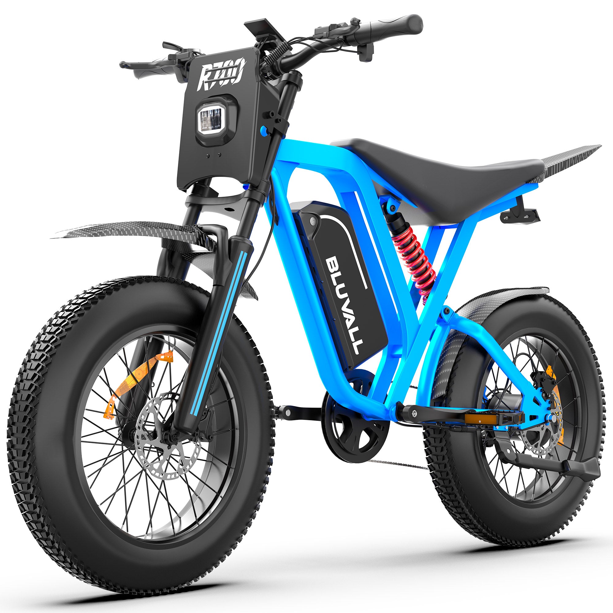 Bluvall R700 1500W 52V Long Range All-Terrain eBike(US)