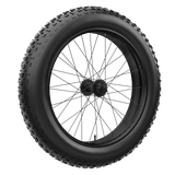 E-Bike Replacement Rim Tire & Spokes Assembly