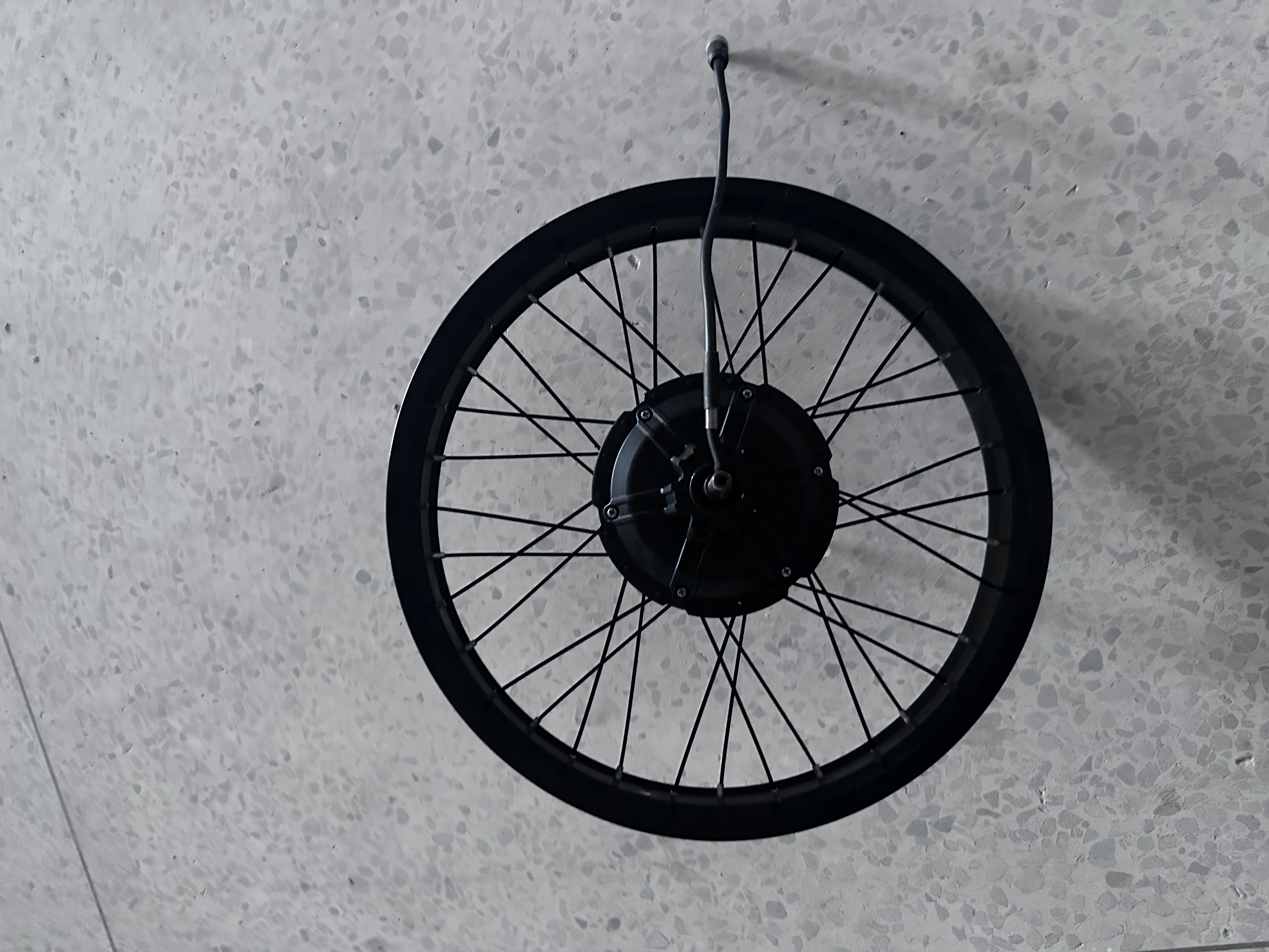 motor + spokes + hub