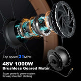 Bluvall B1 eBike - 1000W