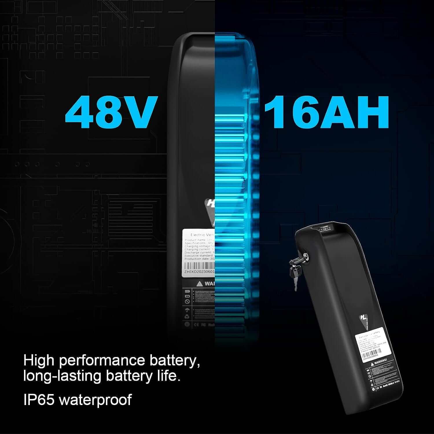 Bluvall B1 eBike - 1000W