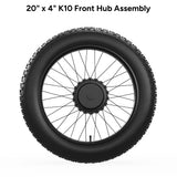 20" x 4" K10 Front Hub Assembly