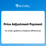 Bluvall price difference or postage