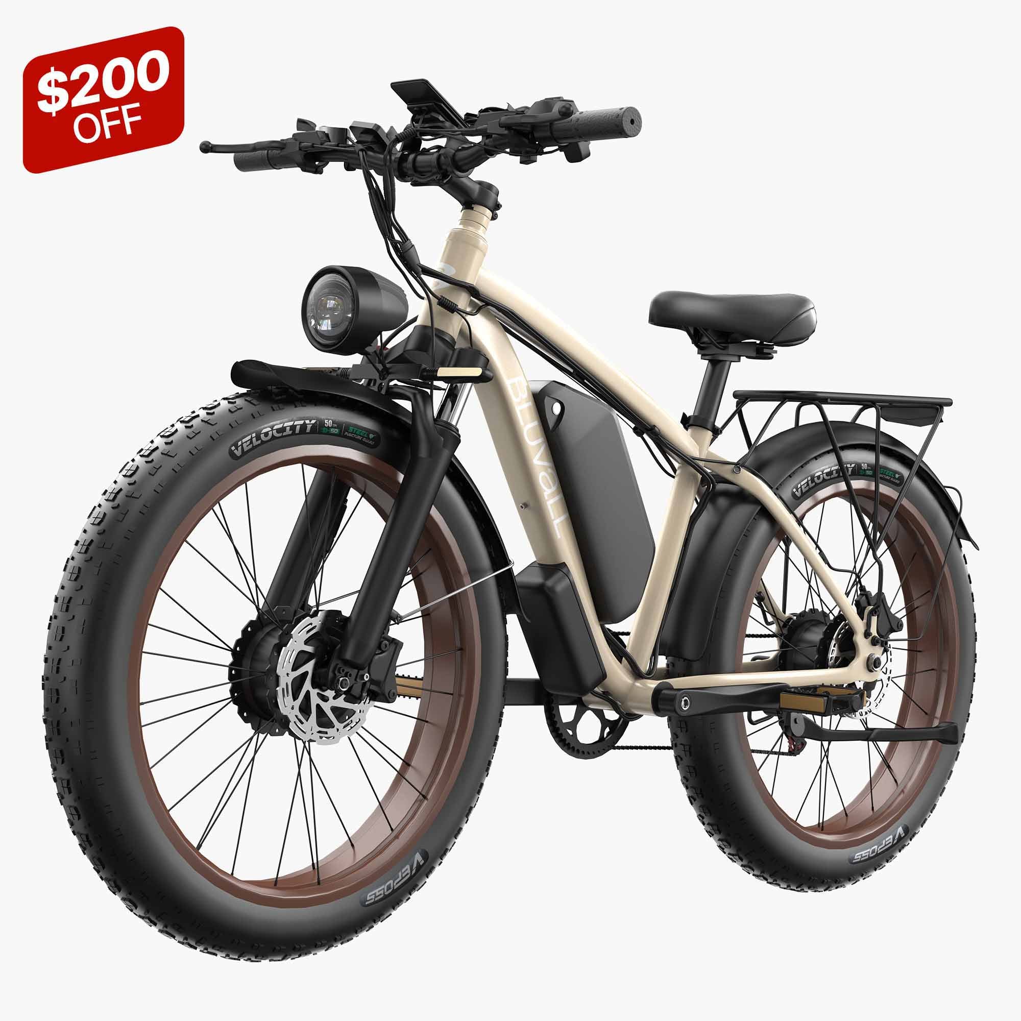 Bluvall B1 2000W Dual Motor Electric Bike