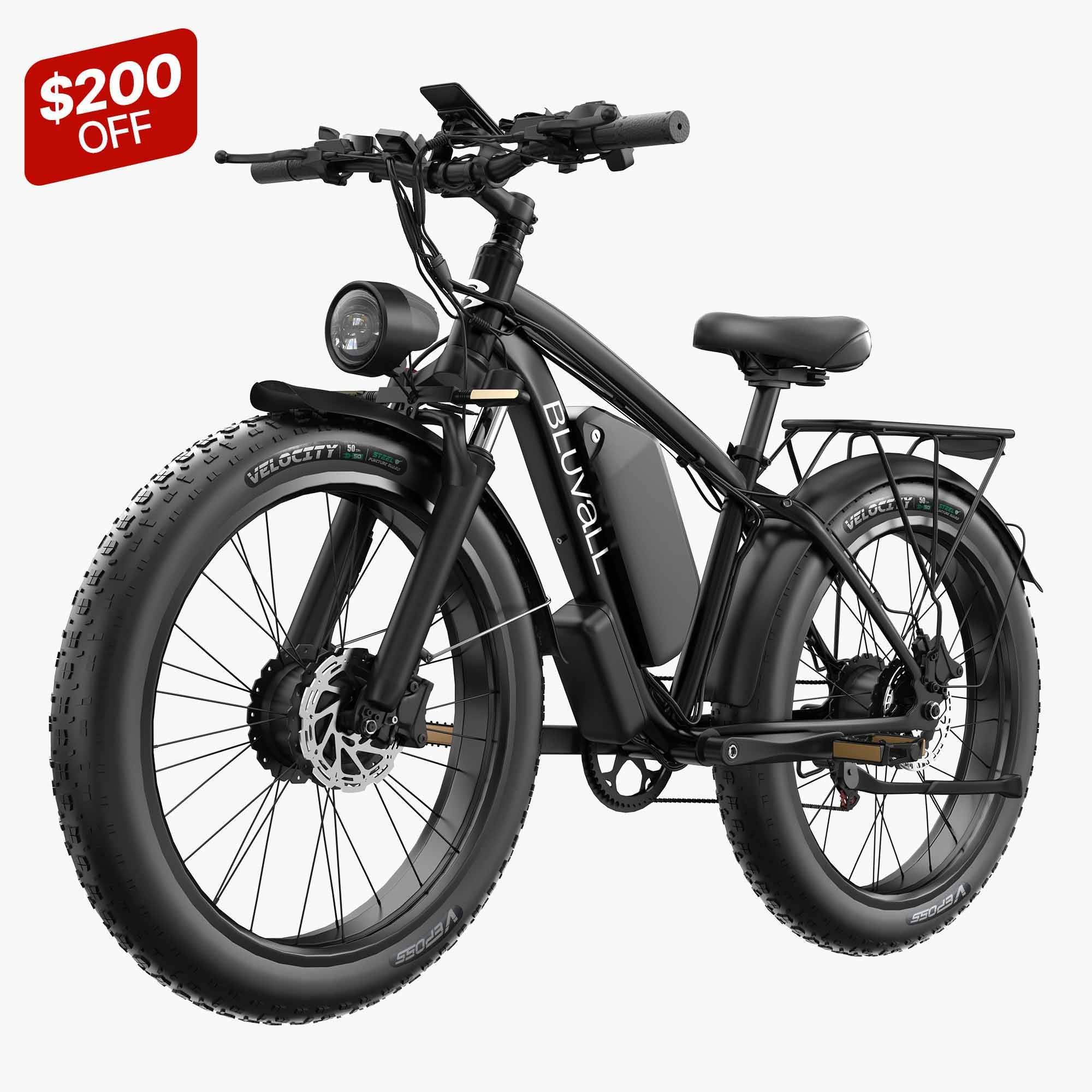 Bluvall B1 2000W Dual Motor Electric Bike