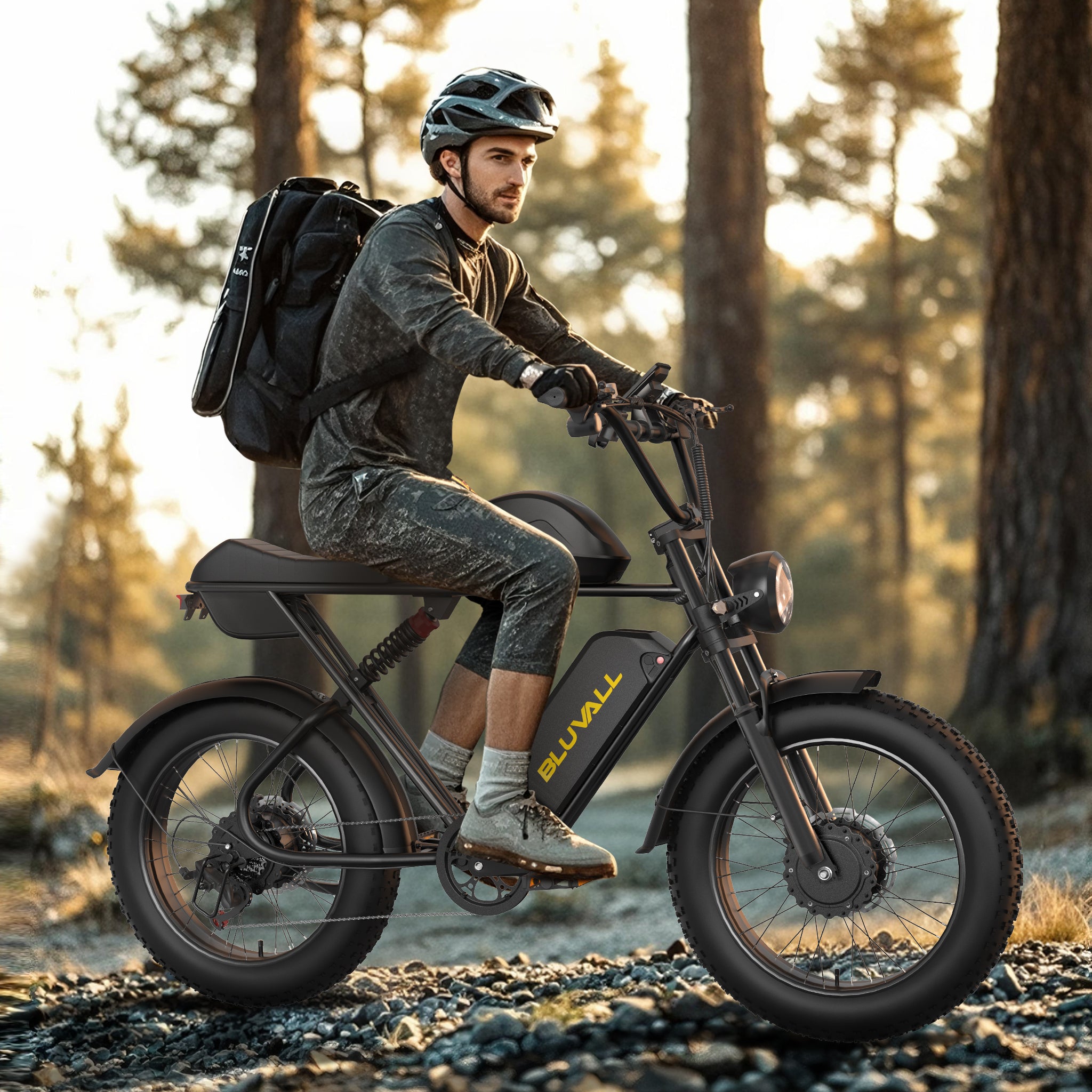 Bluvall K10 Full Suspension Electric Bike（US）