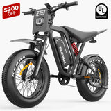 Bluvall R700 1500W 52V Electric Bike - Black(US)