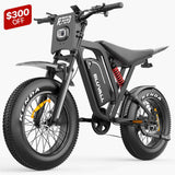 Bluvall R700 1500W 52V Electric Bike - Black(US)
