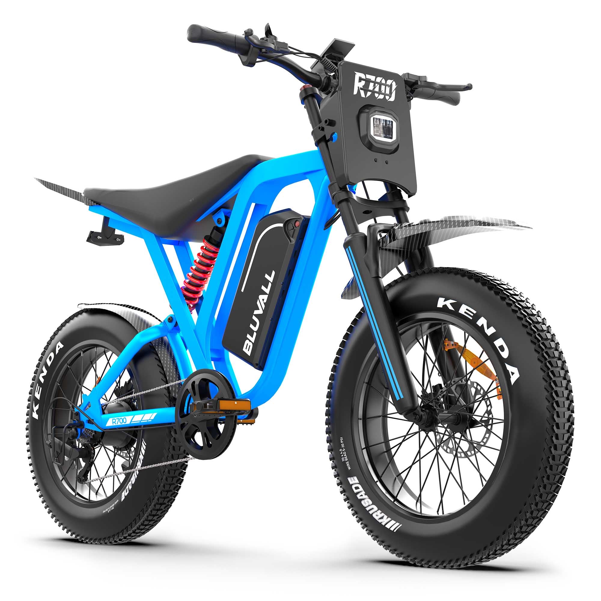 Bluvall R700 1500W 52V Long Range All-Terrain eBike(US)