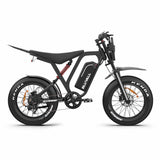 Bluvall R700 1500W 52V Electric Bike - Black(US)