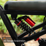 Bluvall SU8 52V 1500W Full Suspension Fat Tire Bike