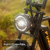 Bluvall SU8 52V 1500W Full Suspension Fat Tire Bike