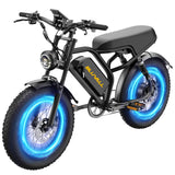 Bluvall S20 Fat Tire Moped-Style Ebike