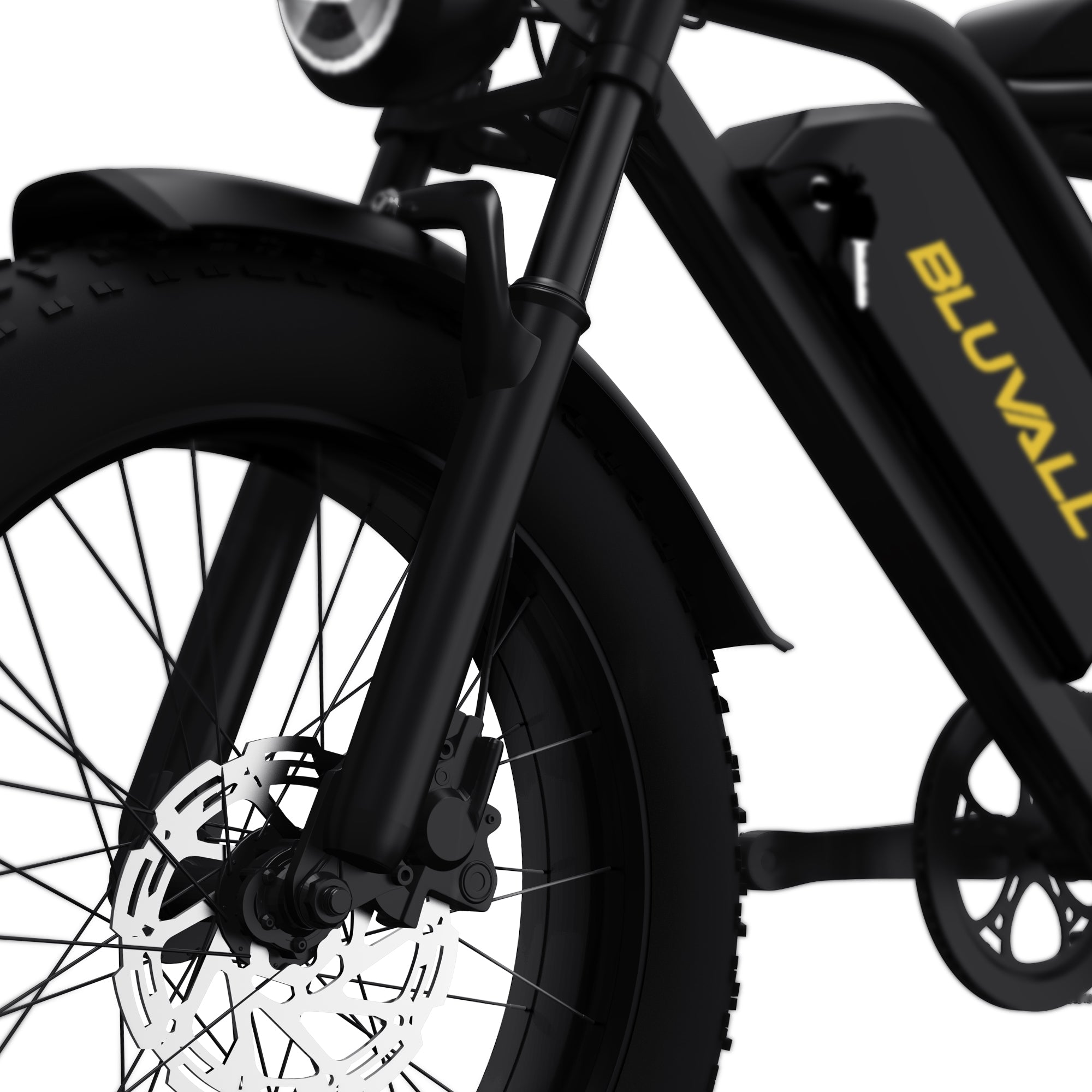 Bluvall S20 Fat Tire Moped-Style Ebike