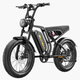 Bluvall SU8 52V 1500W Full Suspension Fat Tire Bike