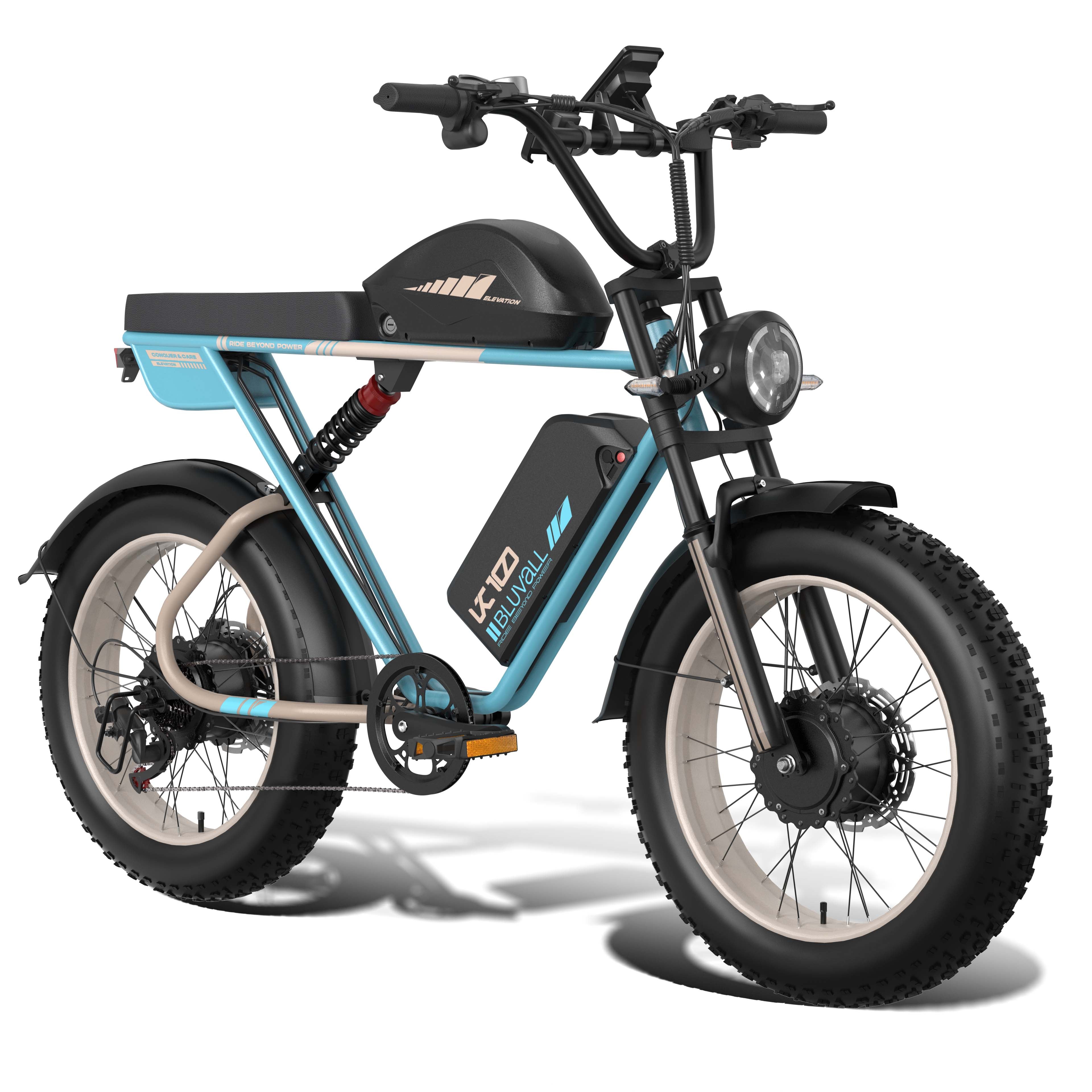Bluvall K10 Trail Dual Motor 52V Long Range eBike
