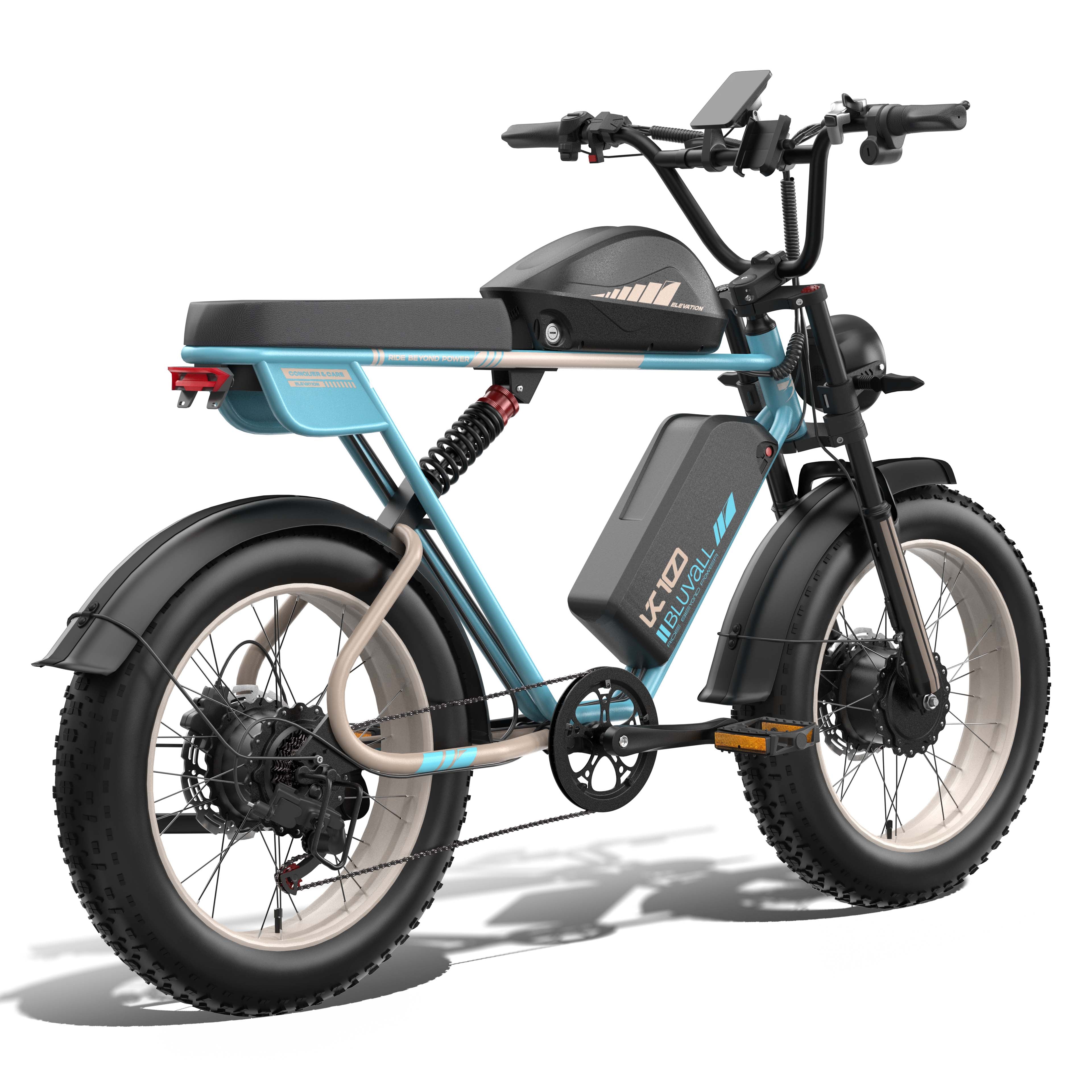 Bluvall K10 Trail Dual Motor 52V Long Range eBike