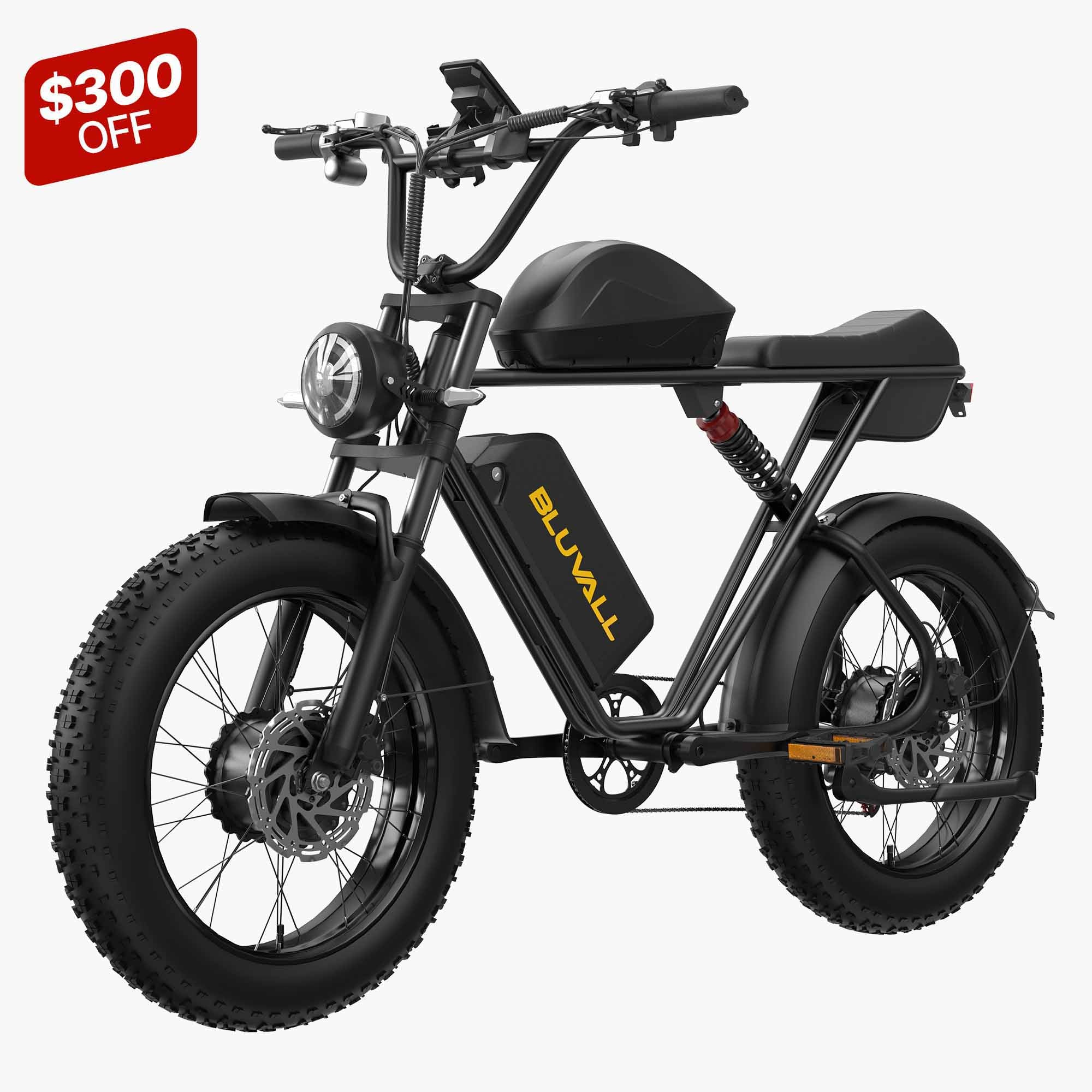 Bluvall K10 Dual Motor 52V Long Range eBike