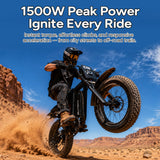 Bluvall R700 1500W 52V Long Range All-Terrain eBike(US)