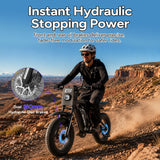 Bluvall R700 1500W 52V Long Range All-Terrain eBike(US)
