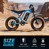 Bluvall R700 1500W 52V Long Range All-Terrain eBike(US)