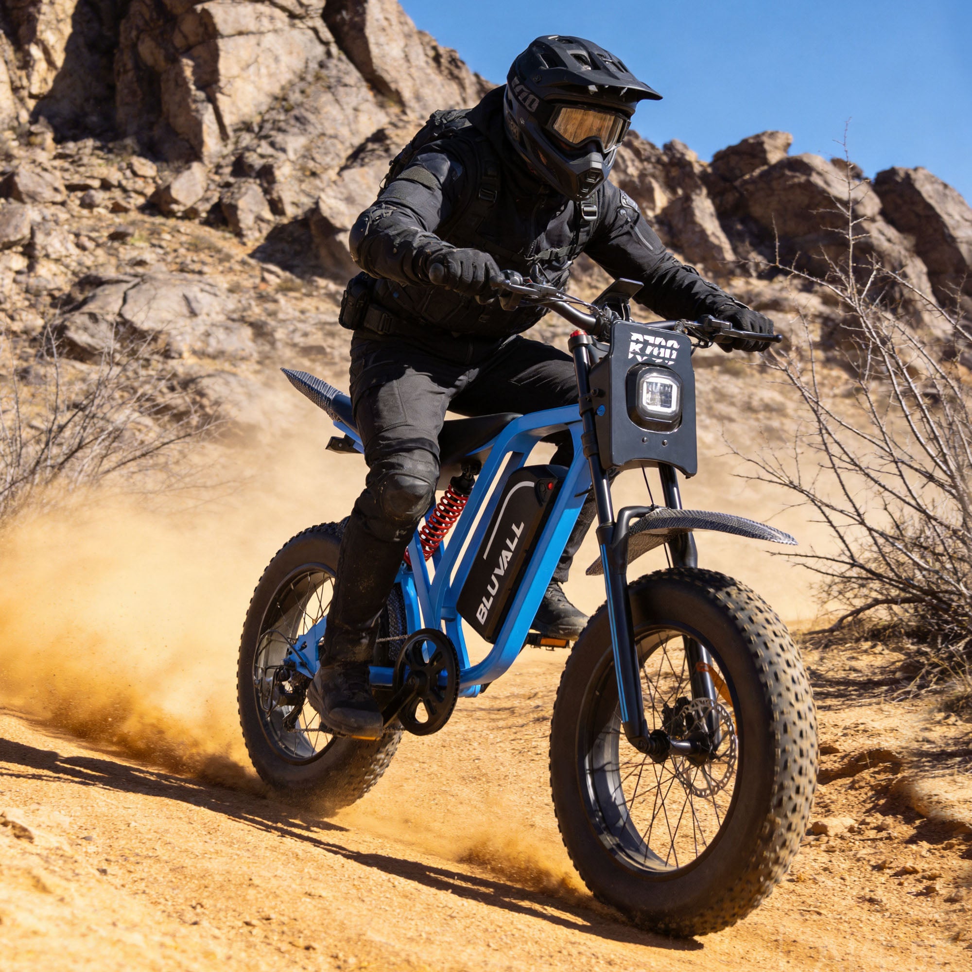 Bluvall R700 1500W 52V Long Range All-Terrain eBike(US)