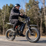 Bluvall R700 1500W 52V Electric Bike - Black(US)