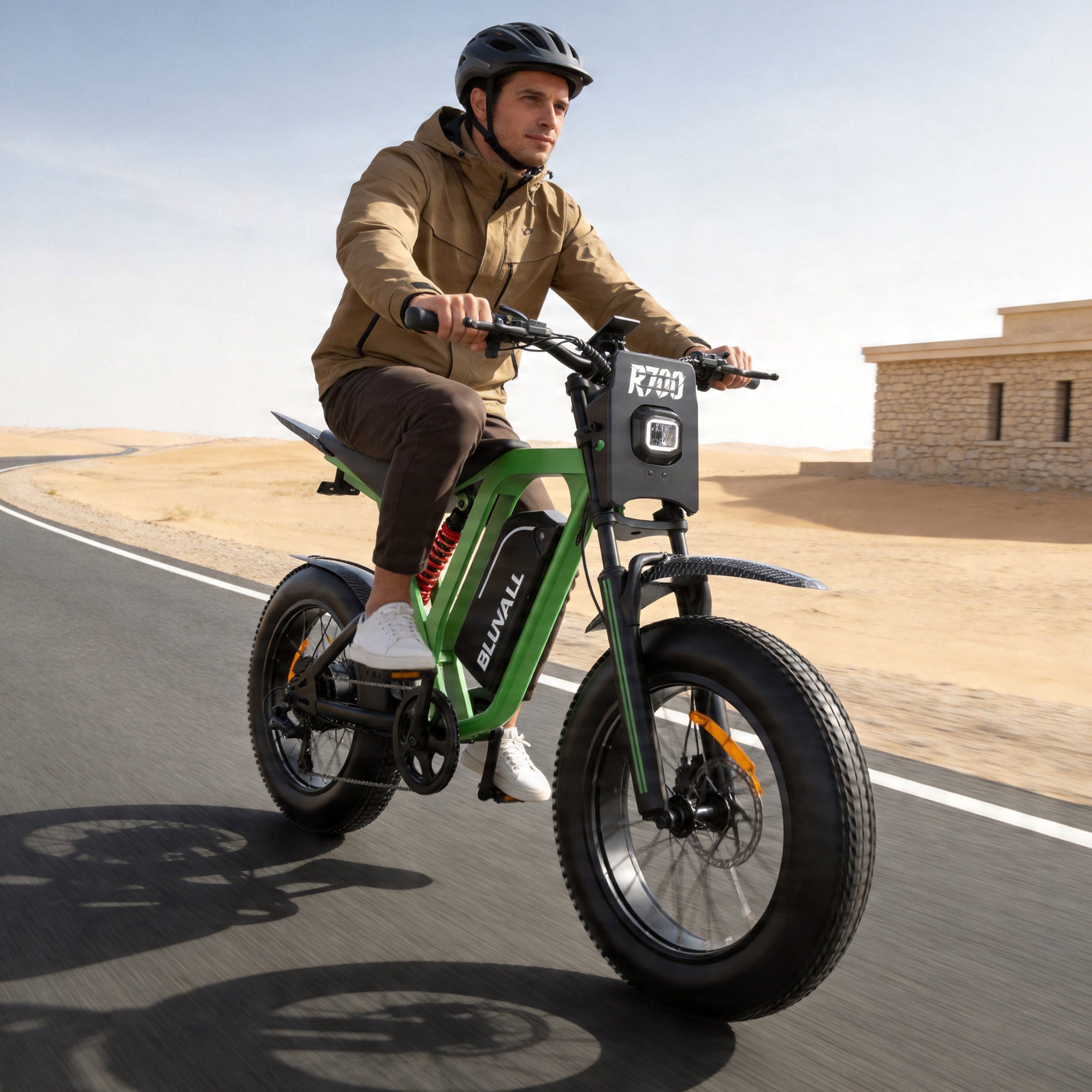 Bluvall R700 1500W 52V Long Range All-Terrain eBike(US)