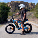 Bluvall SU8 1500W Full Suspension Fat Tire Bike