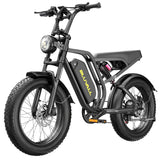 Bluvall SU8 52V 1500W Full Suspension Fat Tire Bike