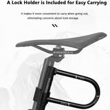 Heavy Duty Anti Theft Bike U Lock for eBikes