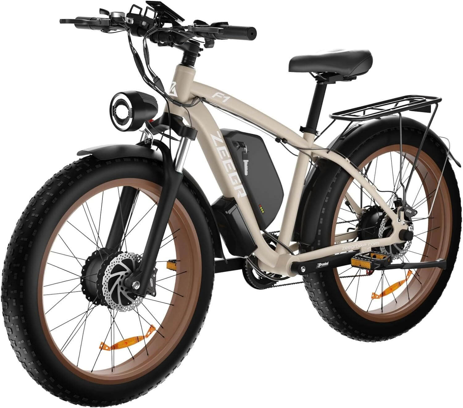 Bluvall F1 Pro E-Bike Dual Motor AWD Fat Tire Electric Bike 2000W 22.4AH - Bluvall