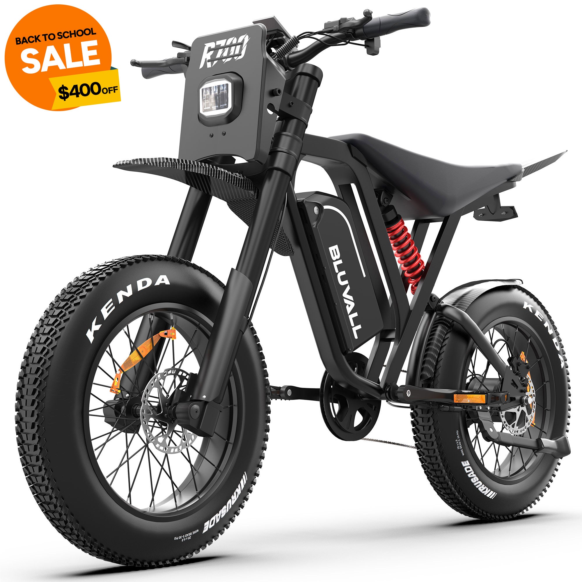 Bluvall R700 Pro 60V 30Ah All-Terrain Electric Bike(US)