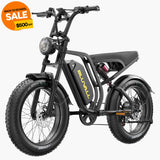 Bluvall R720 48V 1000W Full Suspension Fat Tire Electric Bike (US)