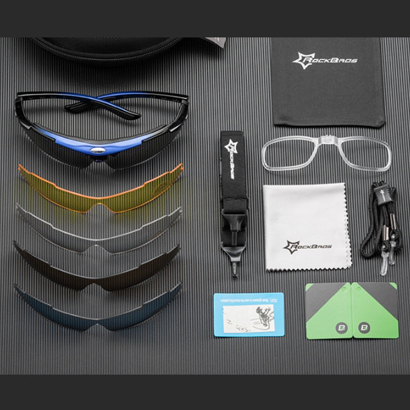 Slim Polarised Sports Sunglasses