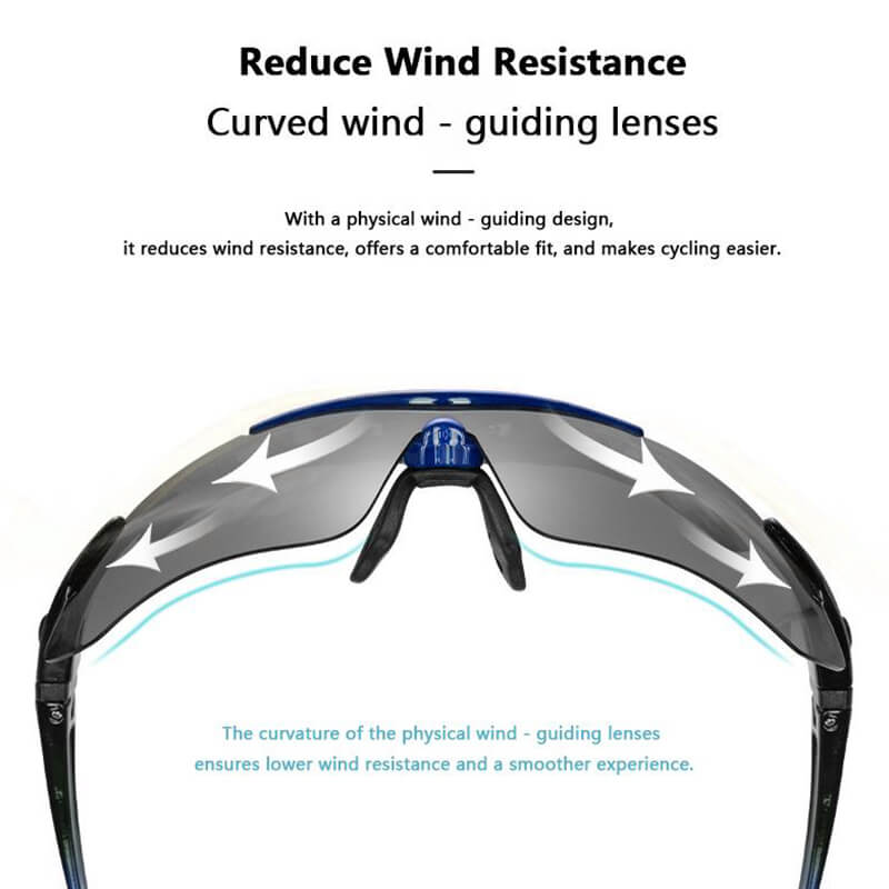 Slim Polarised Sports Sunglasses