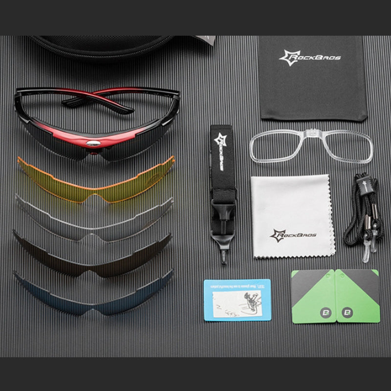 Slim Polarised Sports Sunglasses