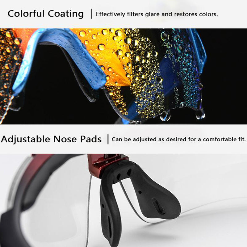 Slim Polarised Sports Sunglasses