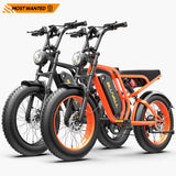 Bluvall SU8 48V 1000W Full Suspension eBike 2 pack