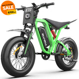 Bluvall R700 1500W 52V Long Range All-Terrain eBike(US)