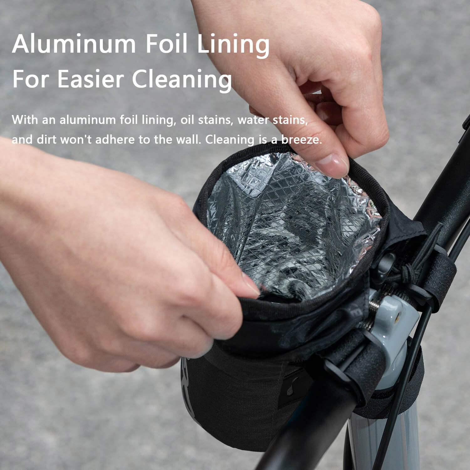 Bicycle bag, water bottle bag, road folding bag, riding handlebar bag, tail bag, front beam bag