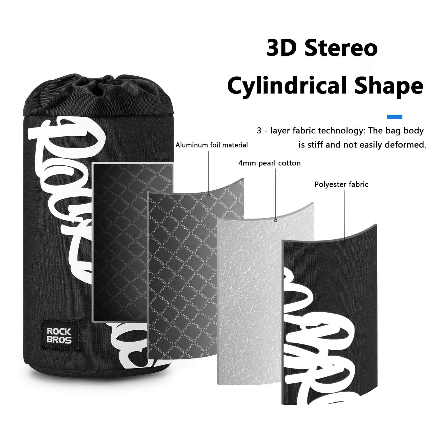 Bicycle bag, water bottle bag, road folding bag, riding handlebar bag, tail bag, front beam bag