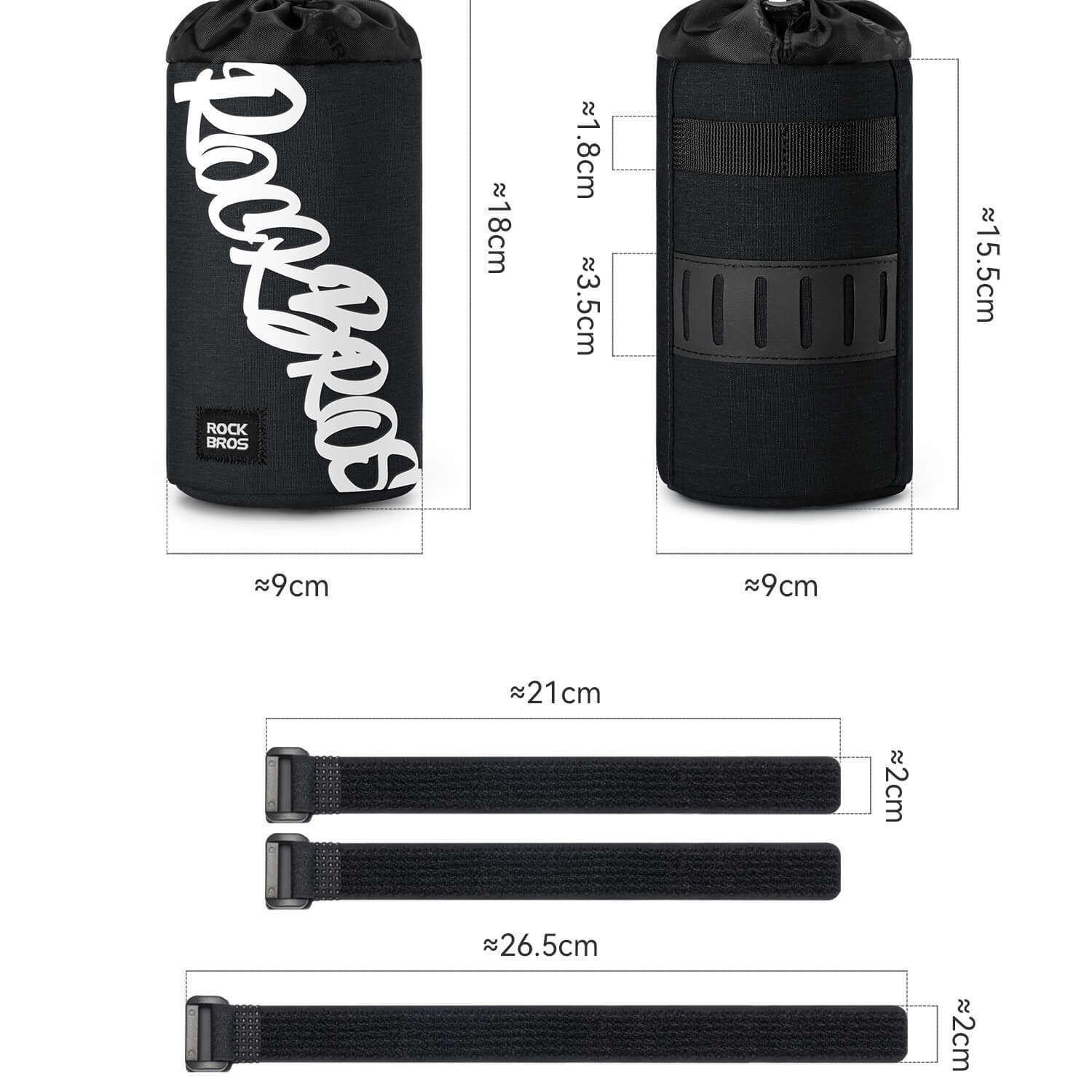 Bicycle bag, water bottle bag, road folding bag, riding handlebar bag, tail bag, front beam bag